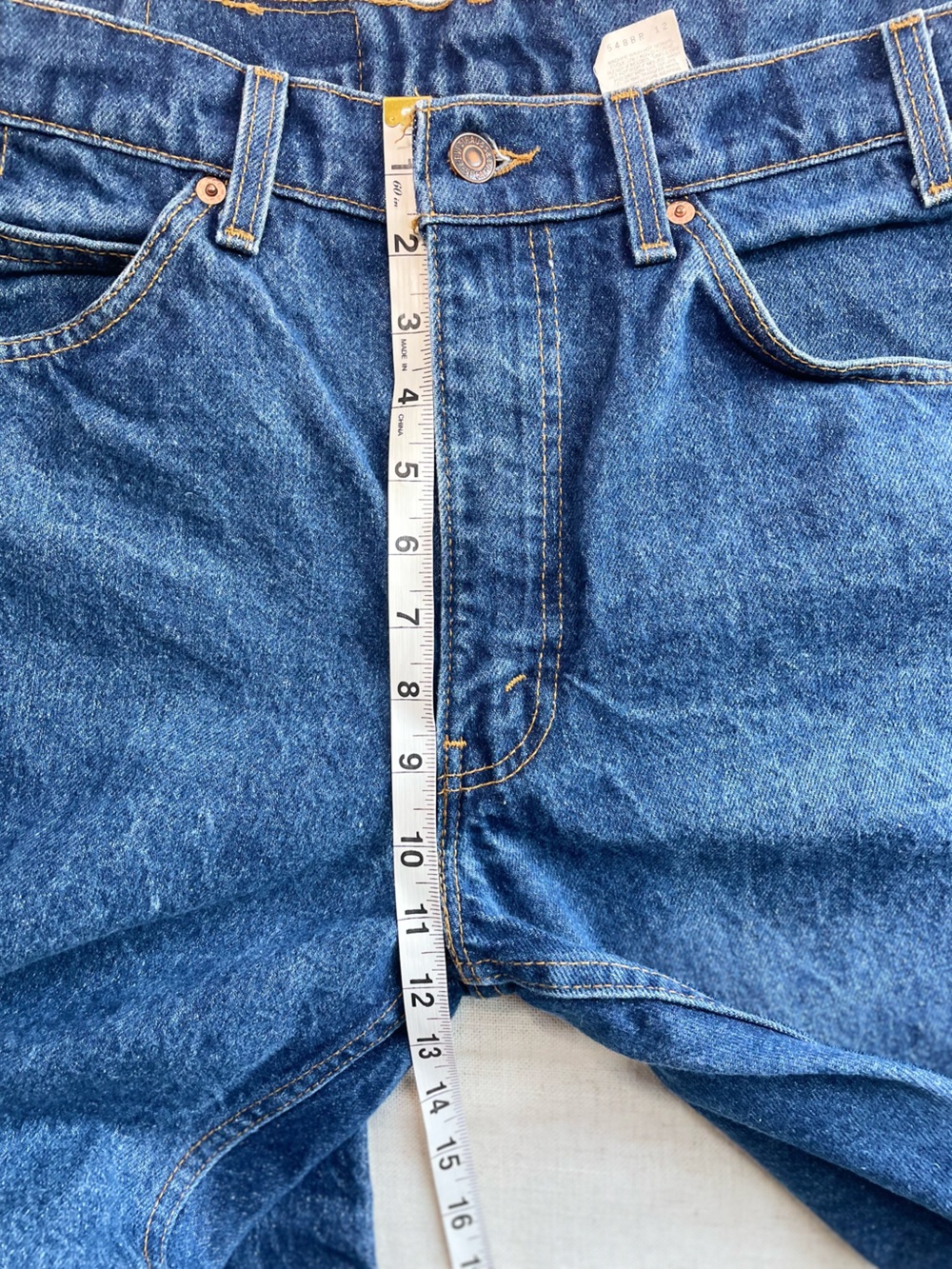 Vintage Levi’s 517 Orange Tab Jeans - Picture 7 of 9